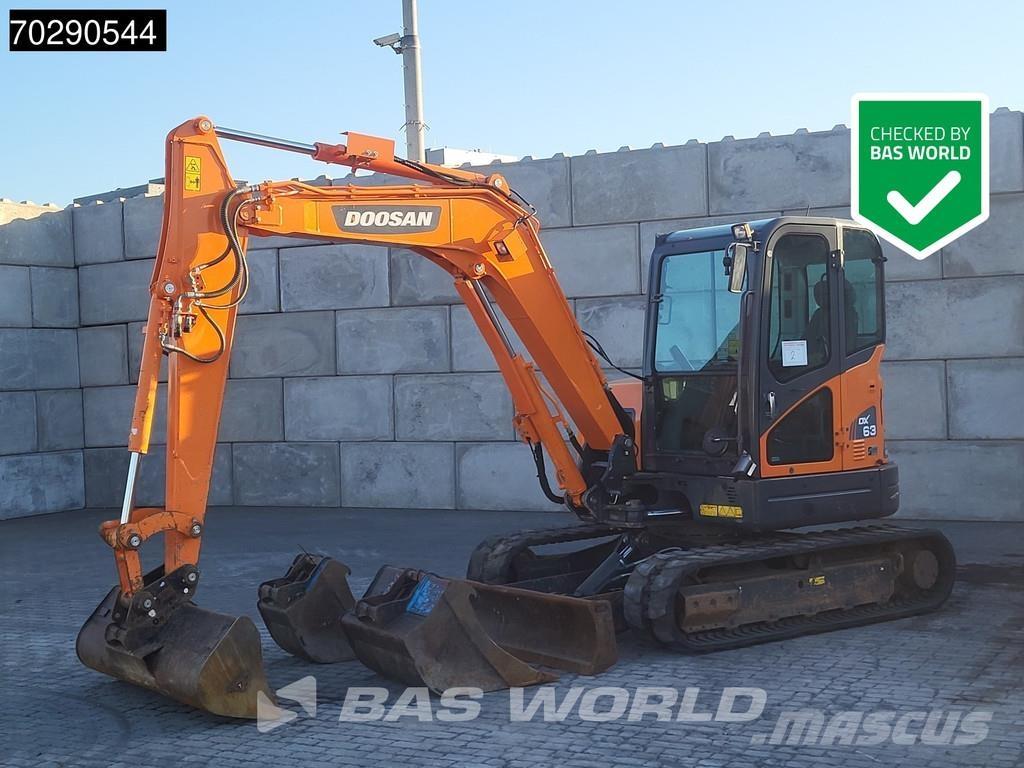 Doosan DX63-3 Miniekskavaatorid < 7 t