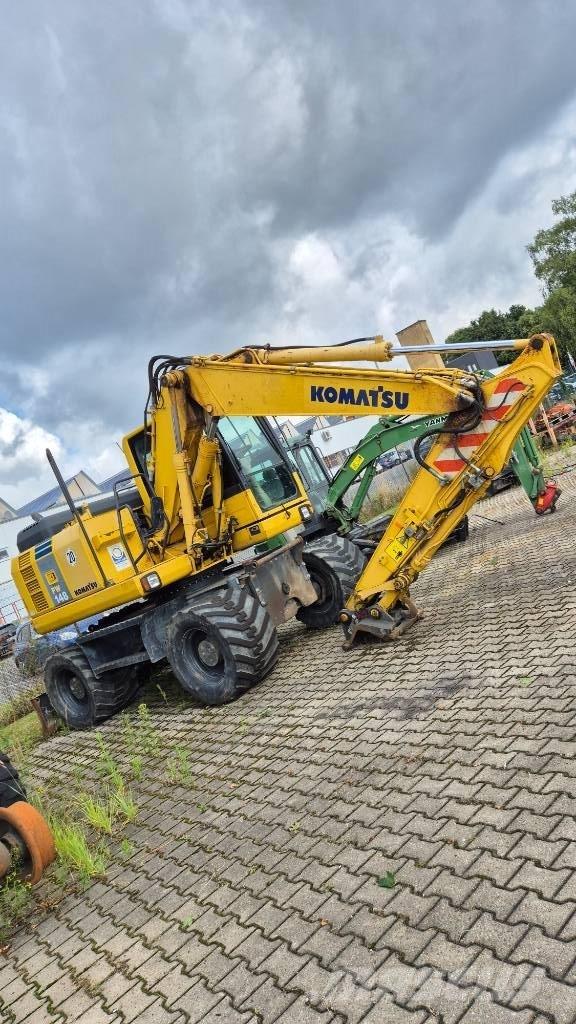 Komatsu PW148-8 Ratasekskavaatorid