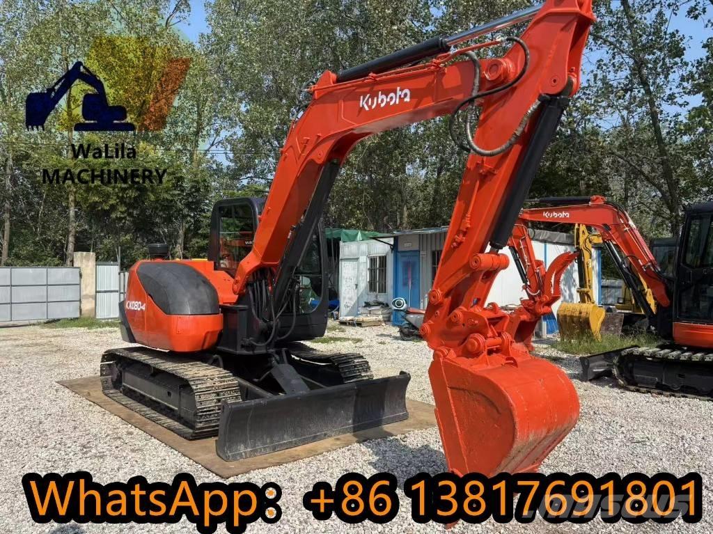 Kubota KX 080-4 Miniekskavaatorid < 7 t