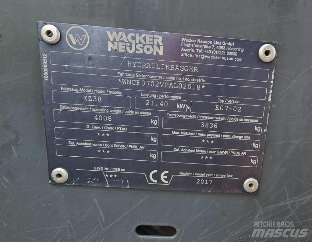 Wacker Neuson EZ 38 Miniekskavaatorid < 7 t
