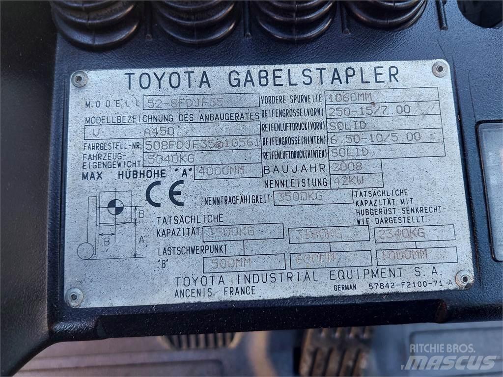 Toyota 52 8FDJF35 Diiseltõstukid