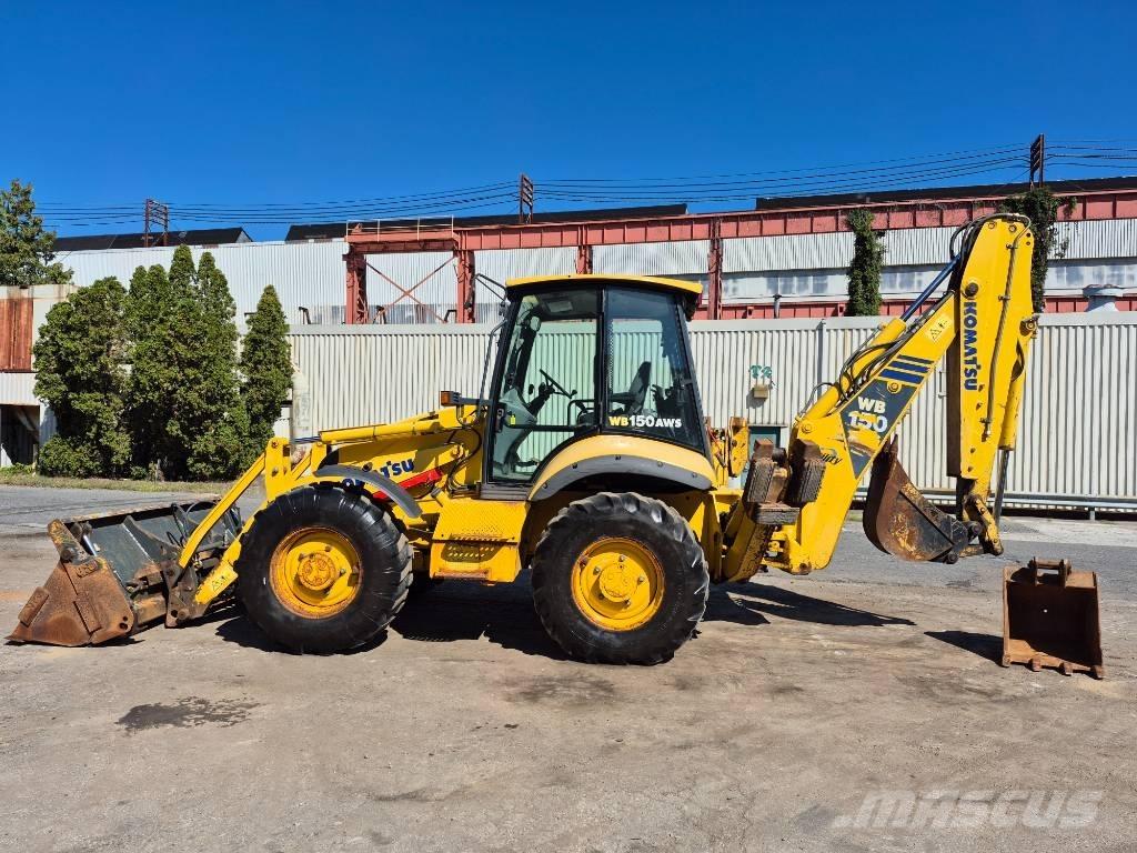 Komatsu WB 150 AWS Ekskavaatorlaadurid