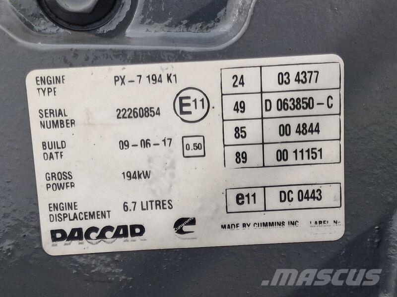 DAF PX-7 194 K1 Mootorid