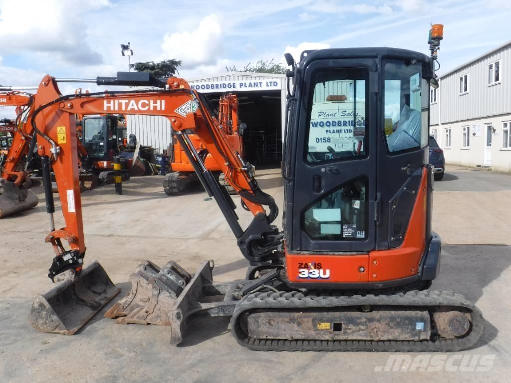 Hitachi ZX 33 U-6 Miniekskavaatorid < 7 t