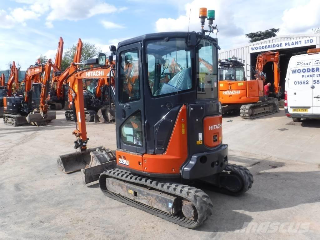 Hitachi ZX 33 U-6 Miniekskavaatorid < 7 t