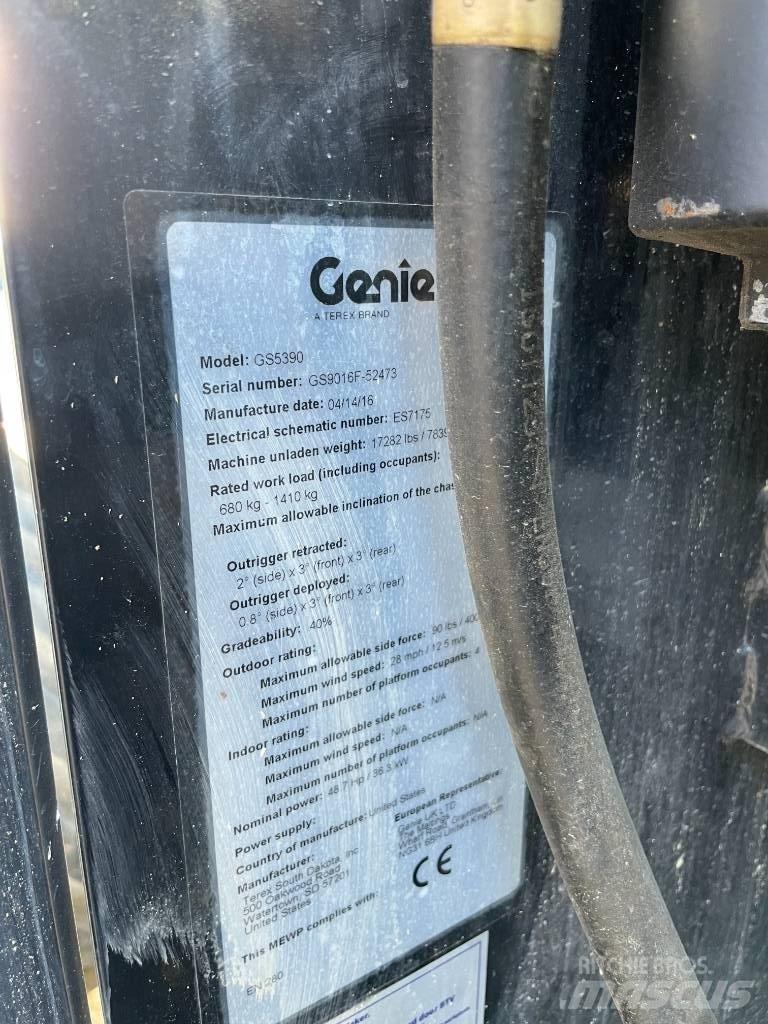 Genie 5390RT Käärtõstukid