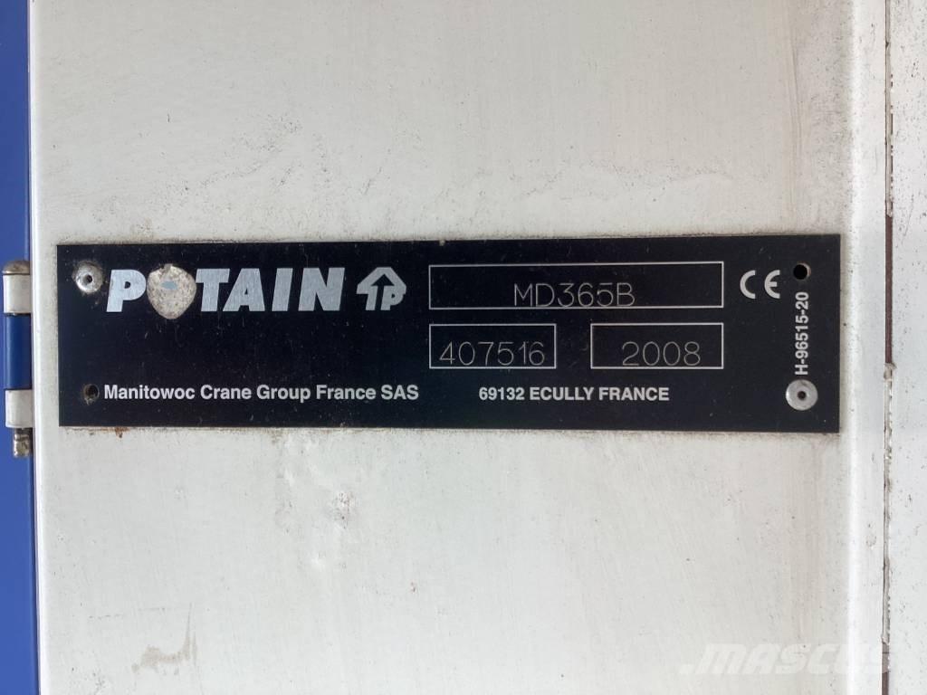 Potain MD365B Tornkraanad