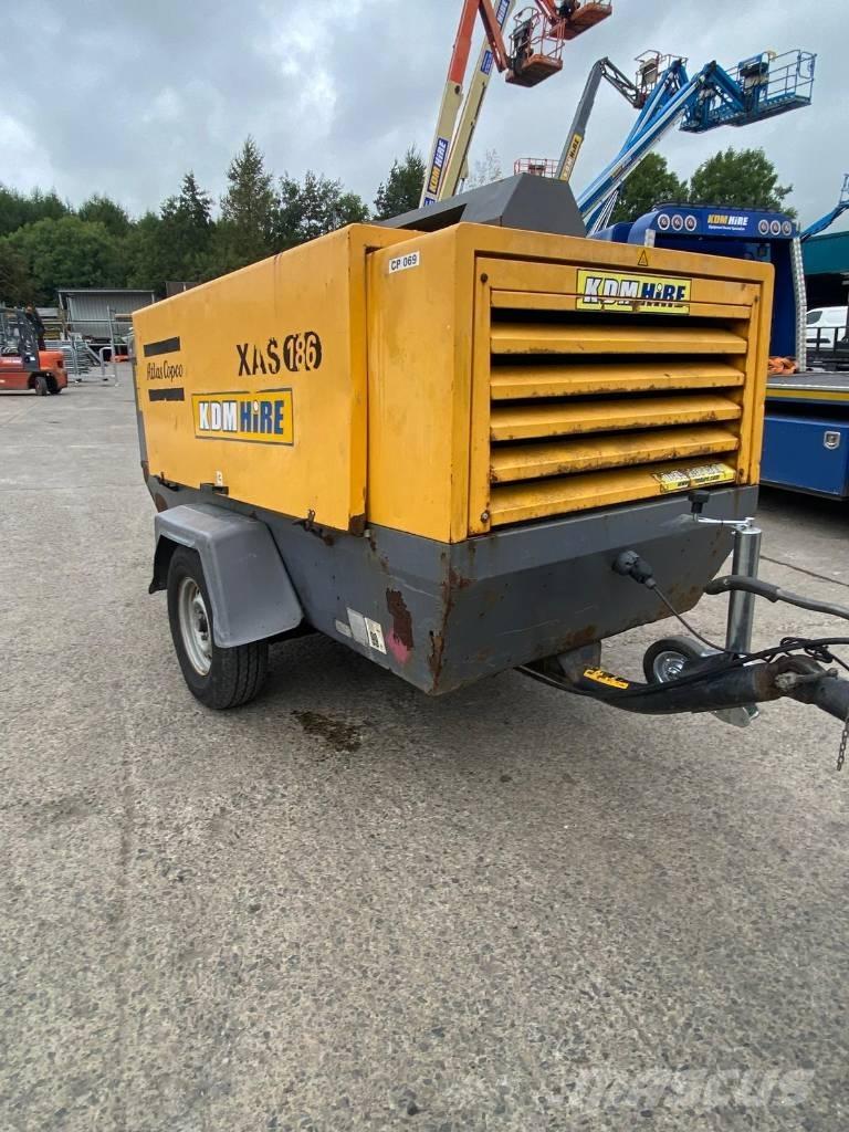 Atlas Copco XAS 186 Kompressorid