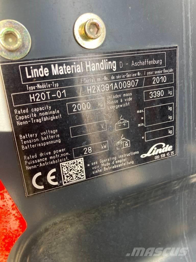 Linde H20T/391 Gaasitõstukid