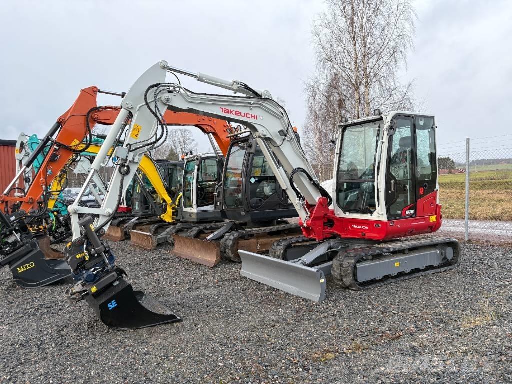 Takeuchi TB260 Miniekskavaatorid < 7 t