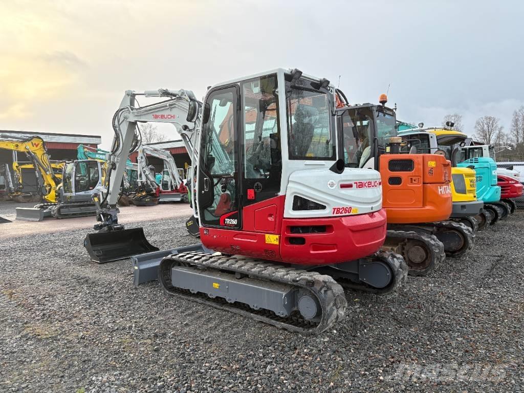 Takeuchi TB260 Miniekskavaatorid < 7 t