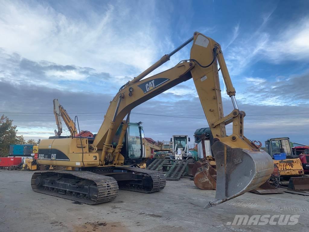 CAT 322C LME Roomikekskavaatorid