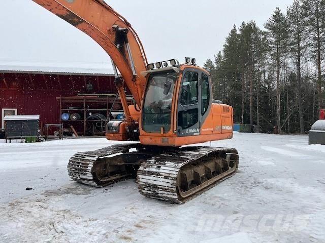 Doosan DX 180 LC Roomikekskavaatorid