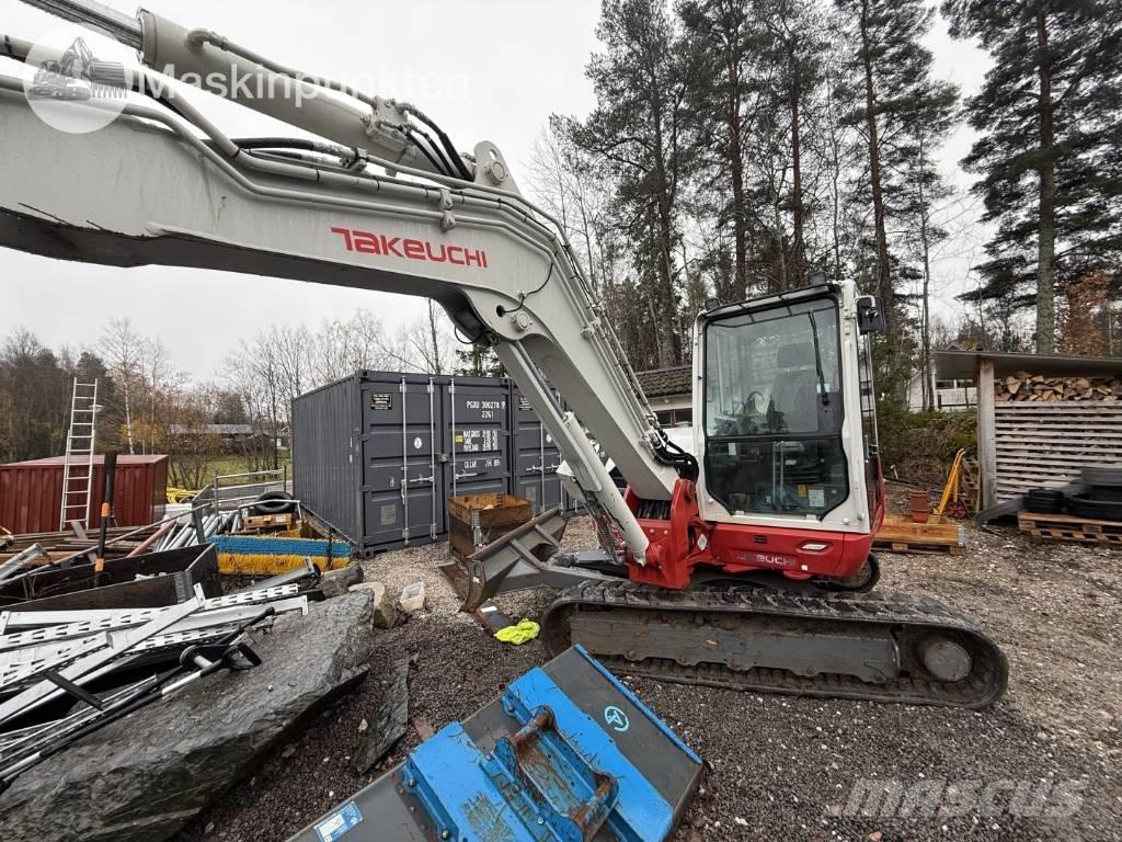 Takeuchi TB 370 Roomikekskavaatorid