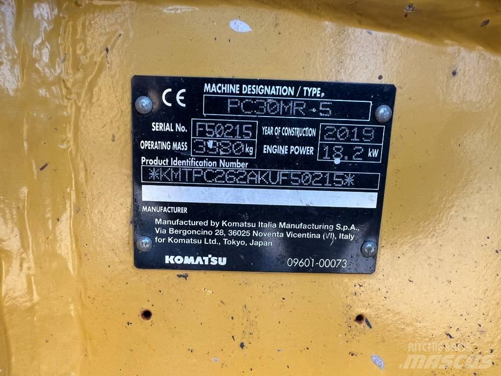 Komatsu PC 30 MR-5 Miniekskavaatorid < 7 t