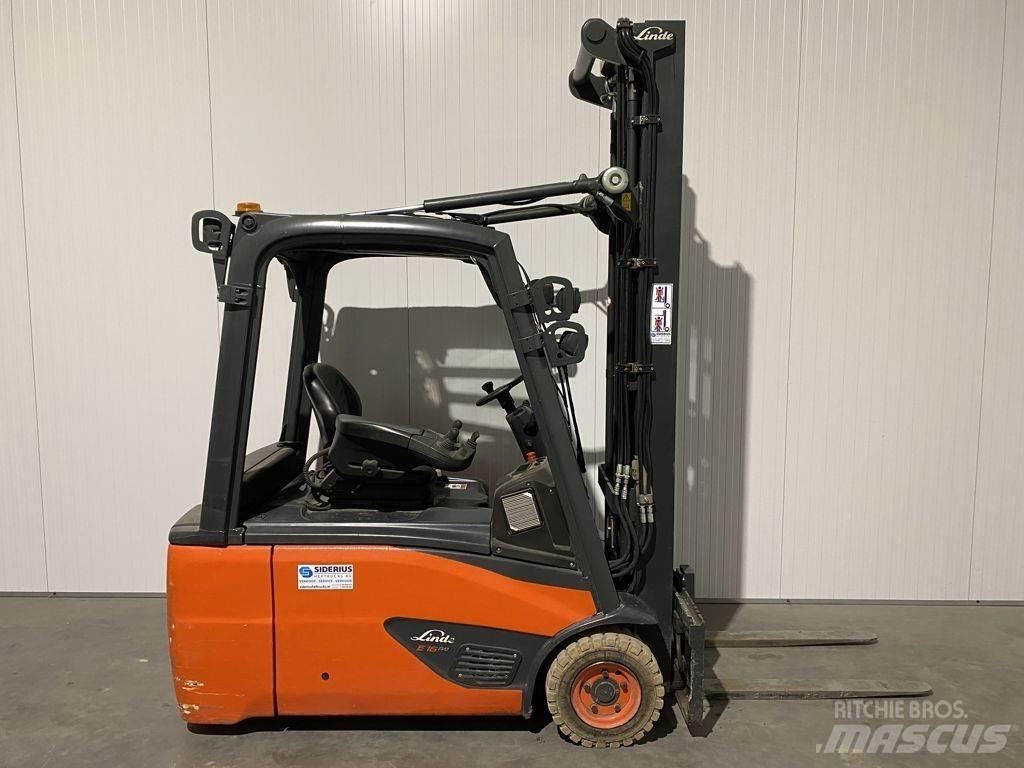 Linde E16L-02 Elektritõstukid