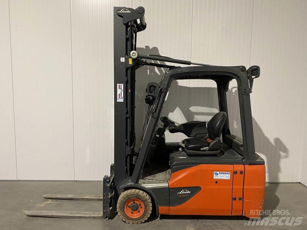 Linde E16L-02 Elektritõstukid