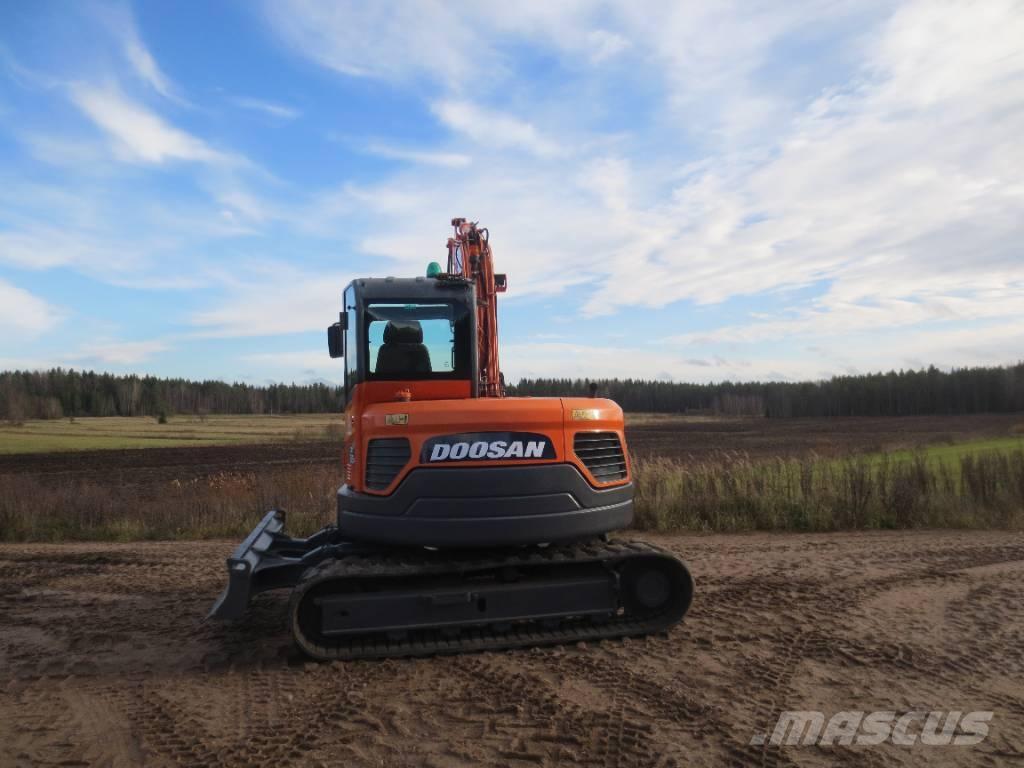 Doosan DX 85 R Väikeekskavaatorid 7t-12t