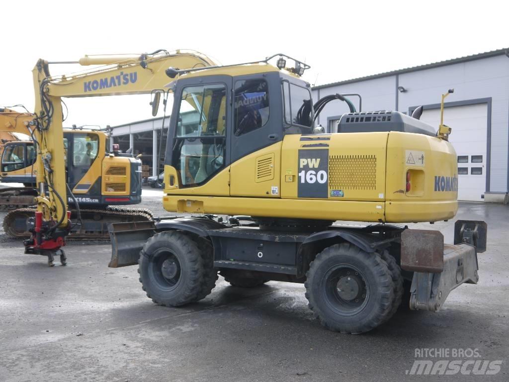 Komatsu PW 160-7E0 Ratasekskavaatorid