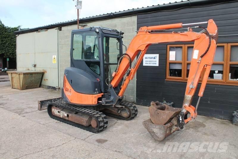 Hitachi ZX 30 U Miniekskavaatorid < 7 t