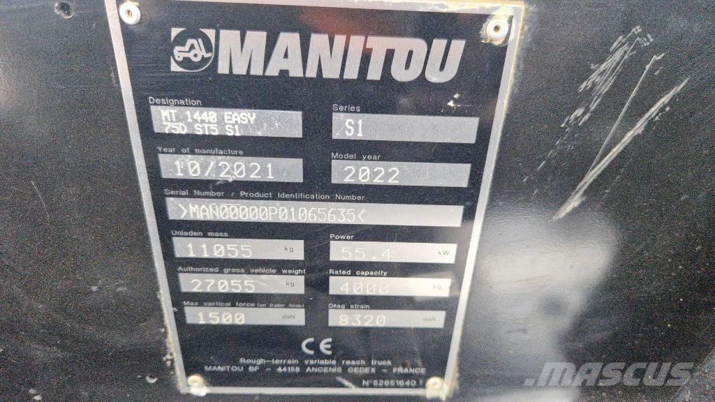 Manitou MT 1440 Teleskooplaadurid