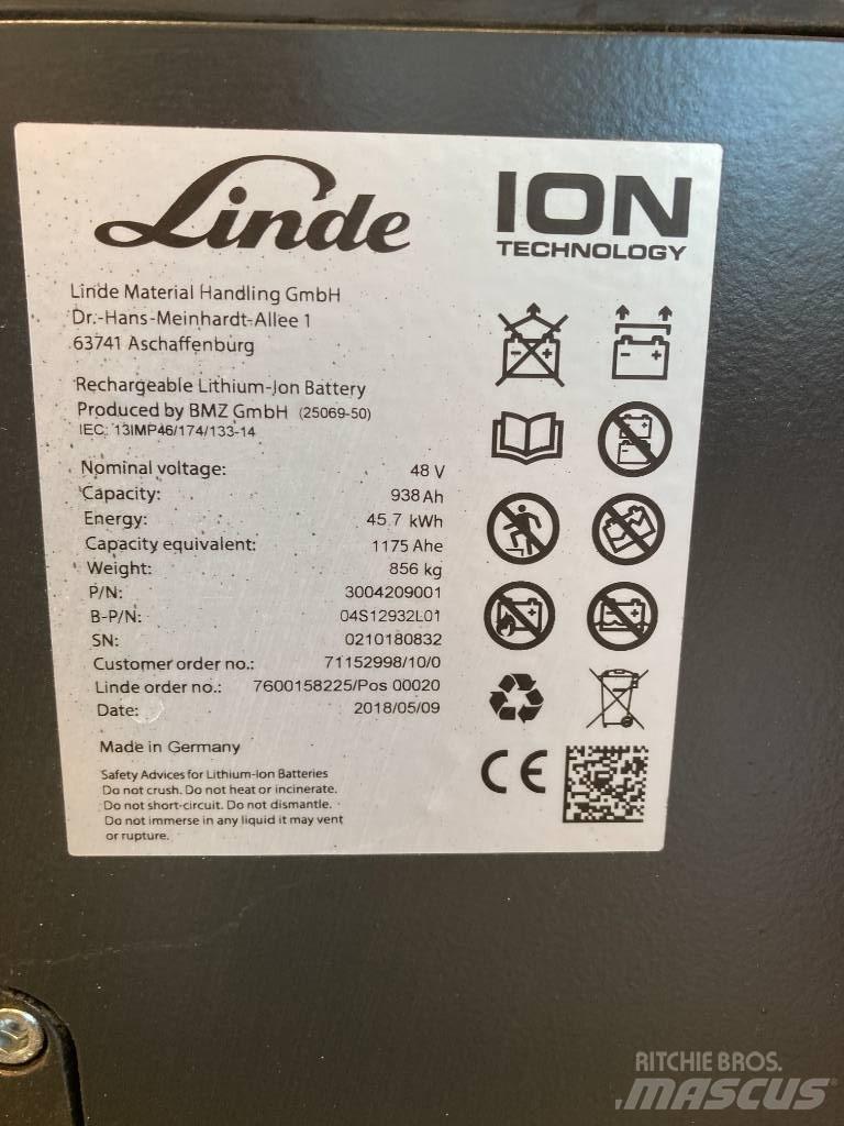 Linde E16/386 Li-ION Elektritõstukid