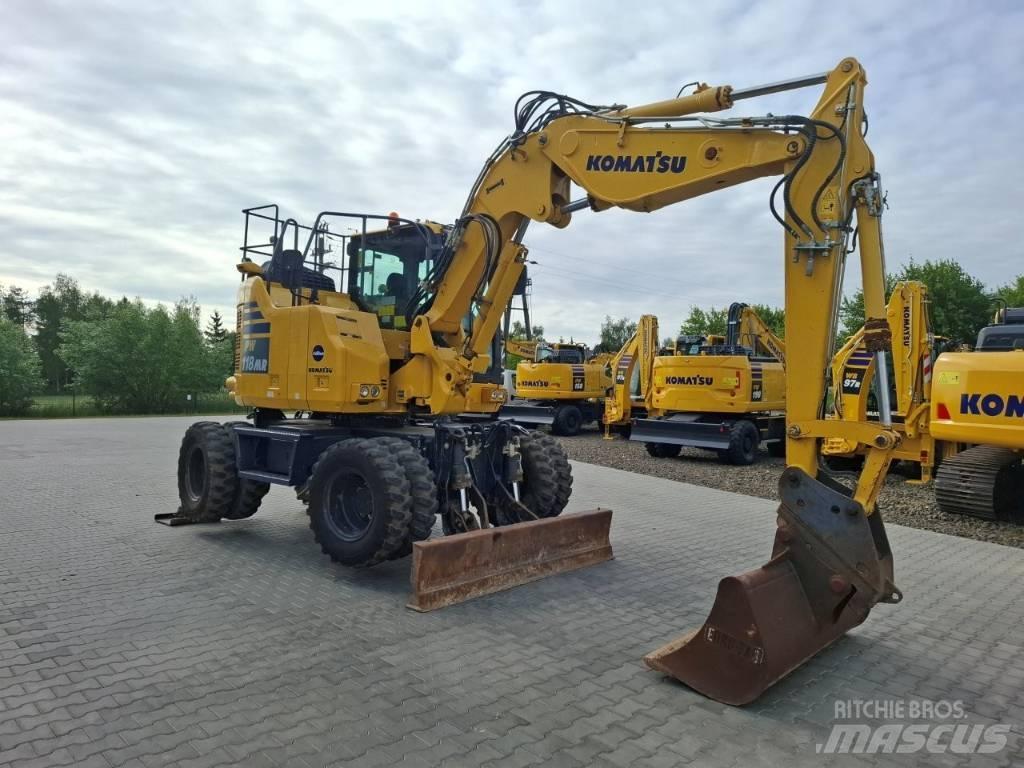 Komatsu PW 118MR-11 Ratasekskavaatorid
