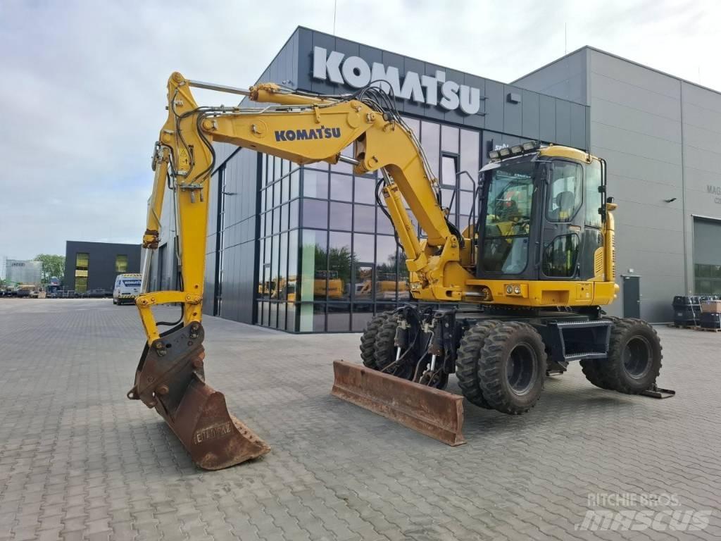 Komatsu PW 118MR-11 Ratasekskavaatorid