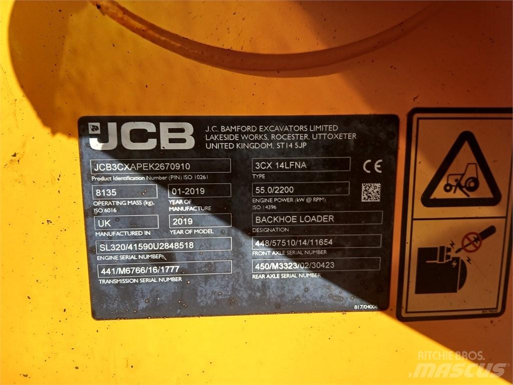 JCB 3 CX ECO Ekskavaatorlaadurid