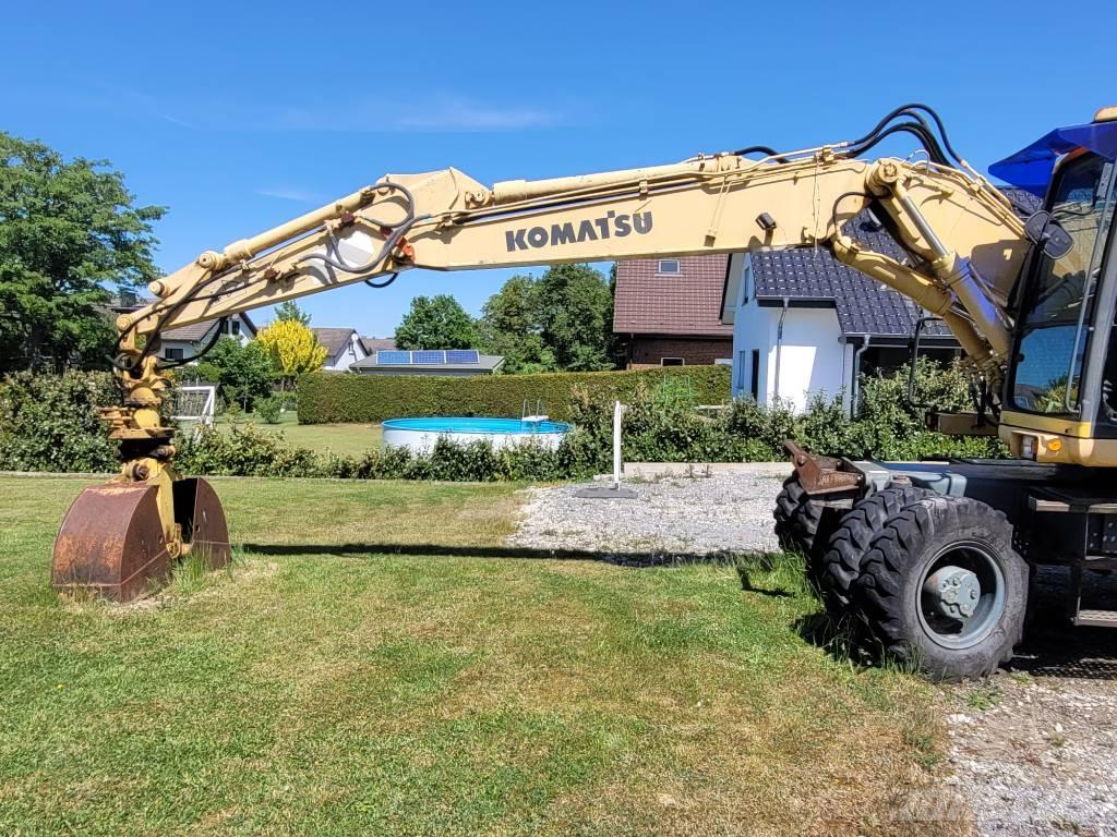 Komatsu PW160 ES-6K Ratasekskavaatorid