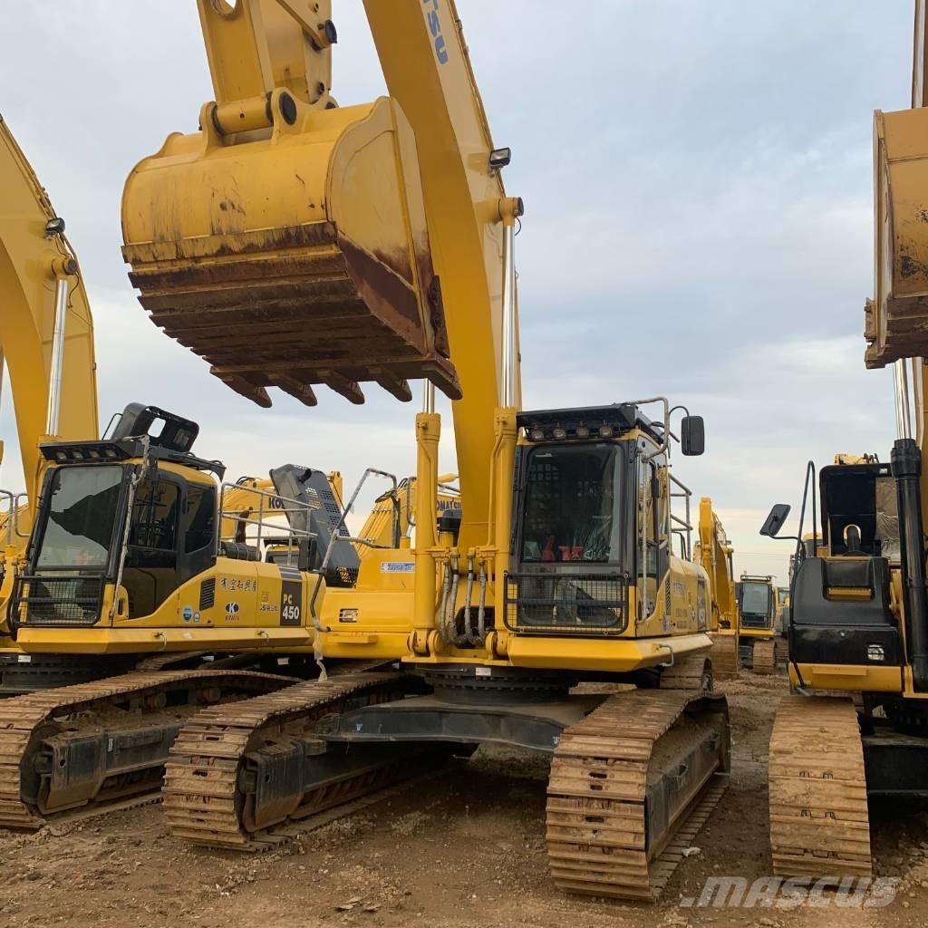 Komatsu PC450-8 Roomikekskavaatorid