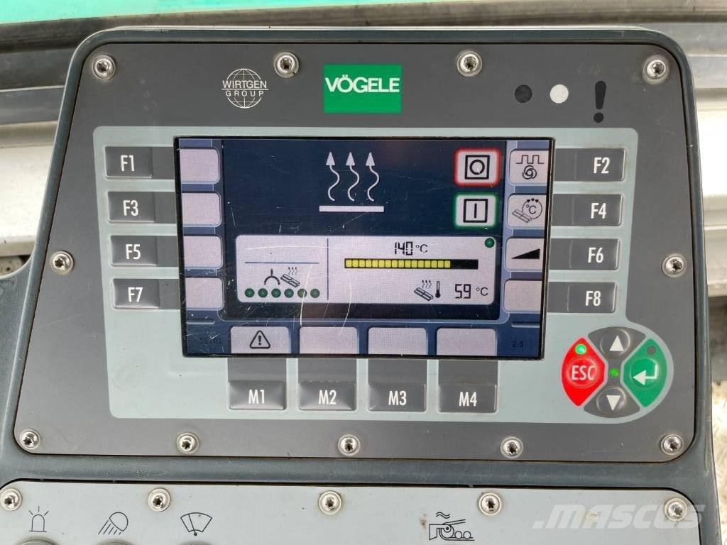 Vögele SUPER 1800-3I Asfaldilaoturid