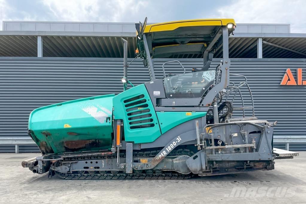 Vögele SUPER 1800-3I Asfaldilaoturid