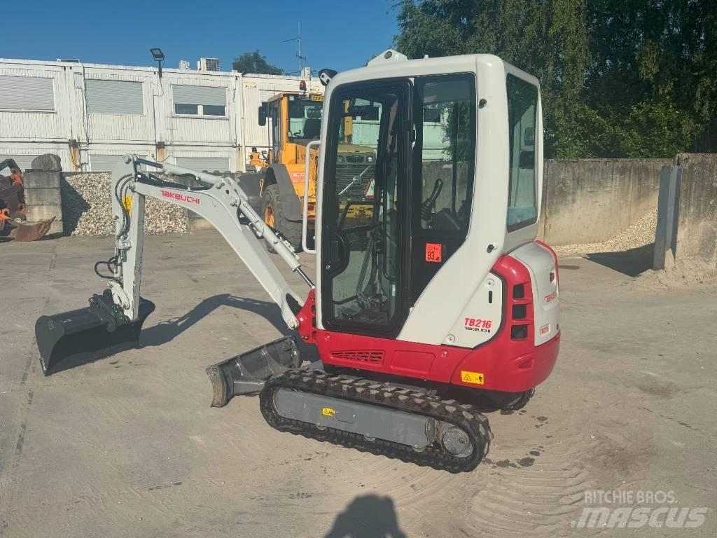 Takeuchi TB 216 Miniekskavaatorid < 7 t