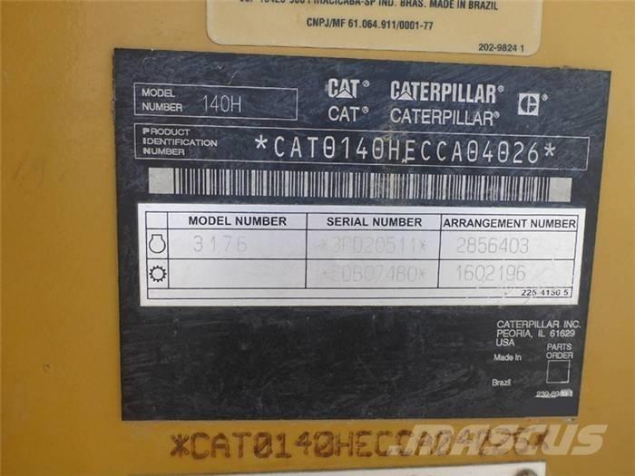 CAT 140 H Greiderid