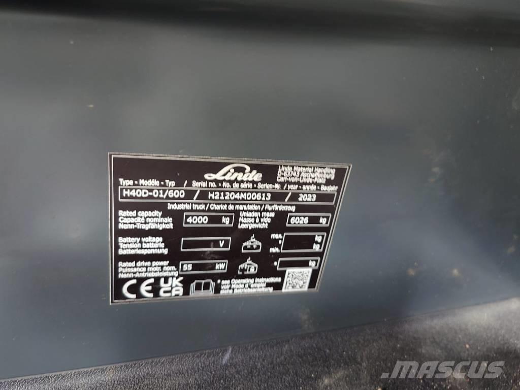 Linde H 40 D Diiseltõstukid