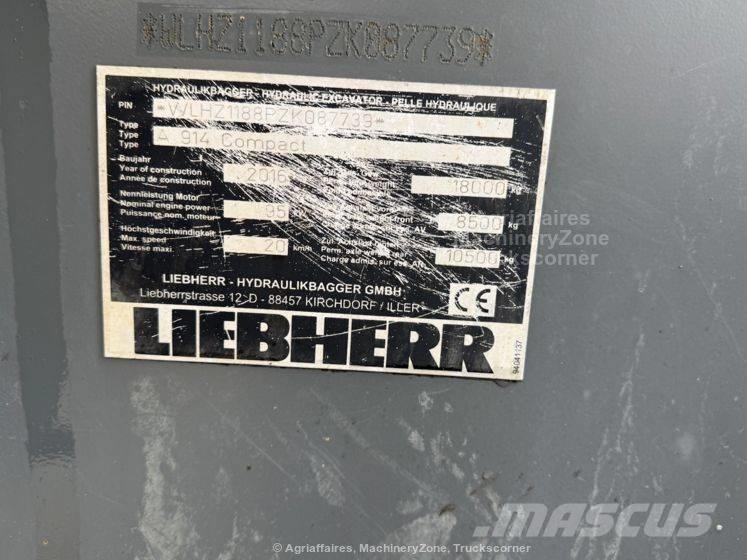 Liebherr A 914 Ratasekskavaatorid