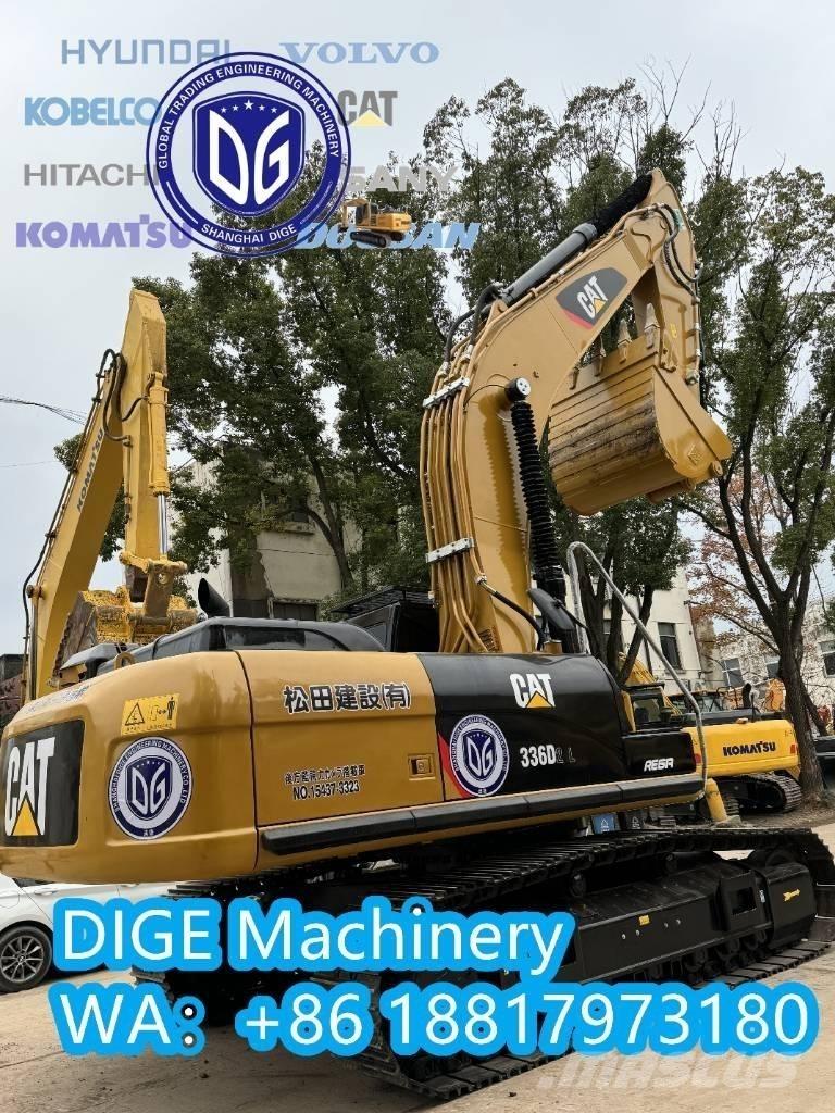 CAT 336 D Roomikekskavaatorid