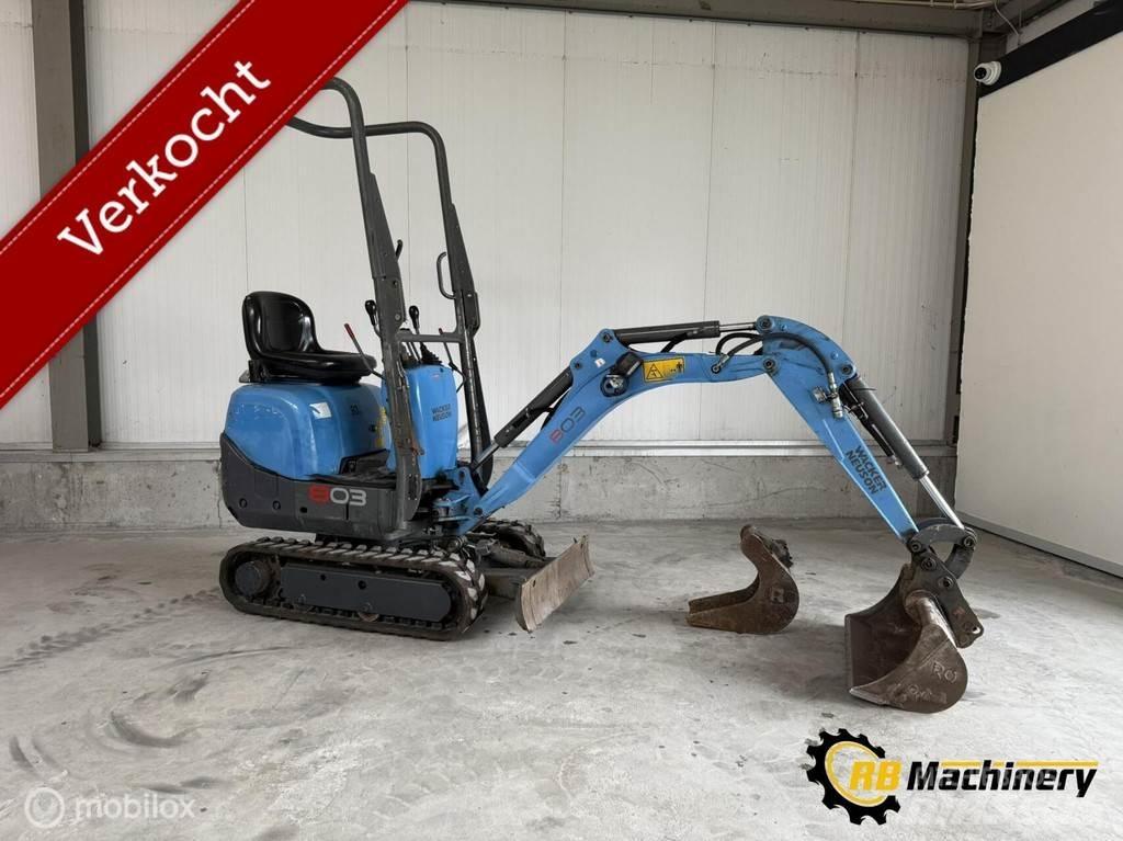 Wacker Neuson 803 Miniekskavaatorid < 7 t