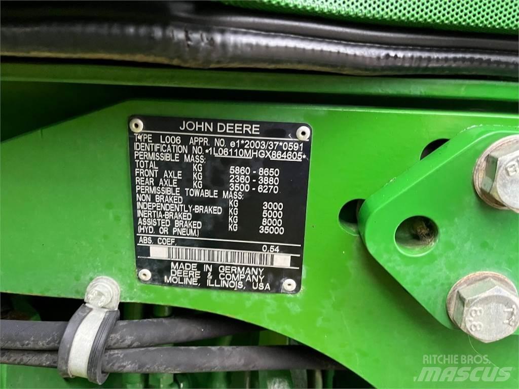 John Deere 6110 M Traktorid