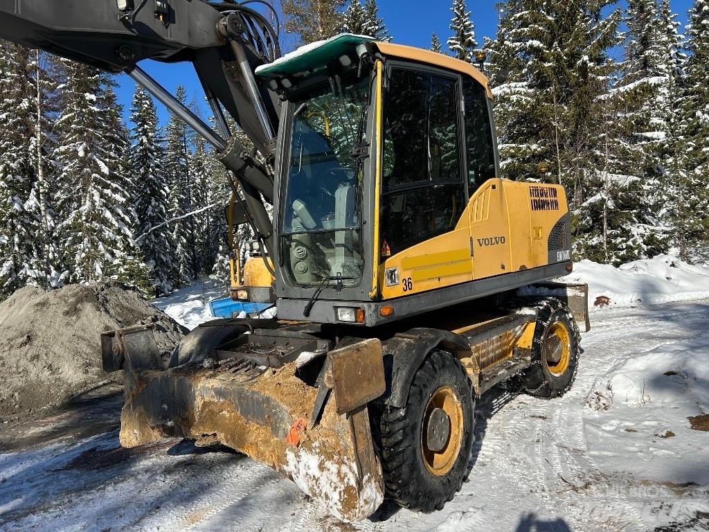 Volvo EW 160 C Ratasekskavaatorid