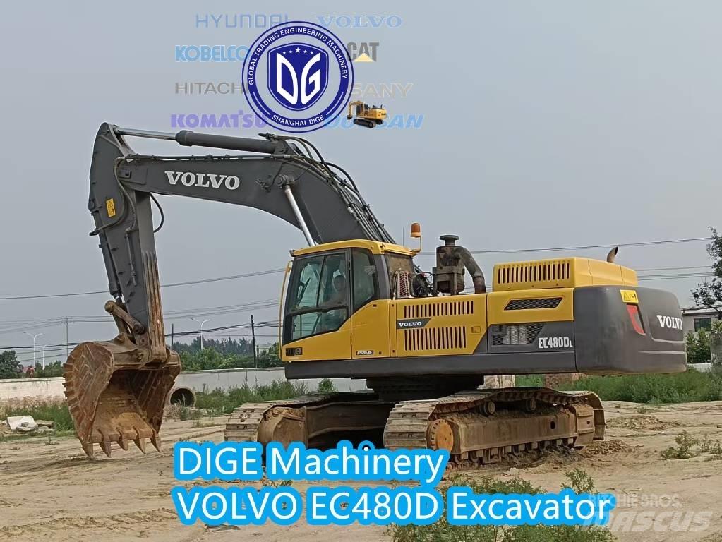 Volvo EC 480 D Roomikekskavaatorid