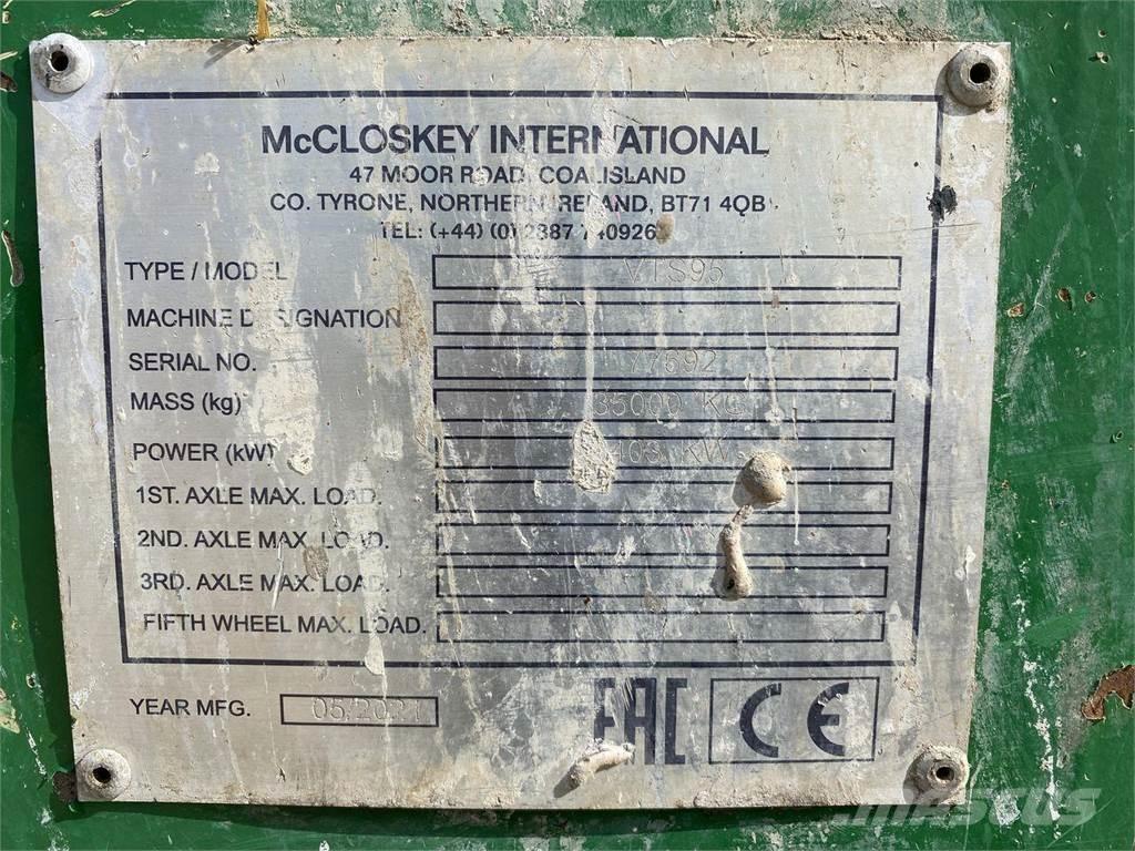 McCloskey VTS95 Iseliikuvad purustid