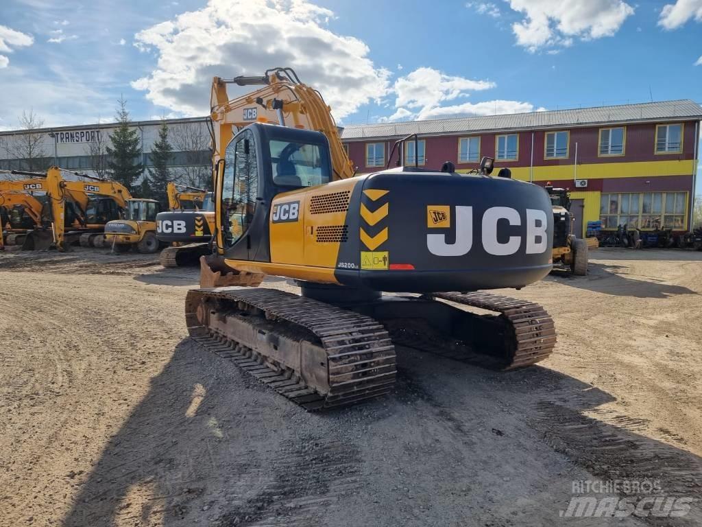 JCB JS 200 LC Roomikekskavaatorid