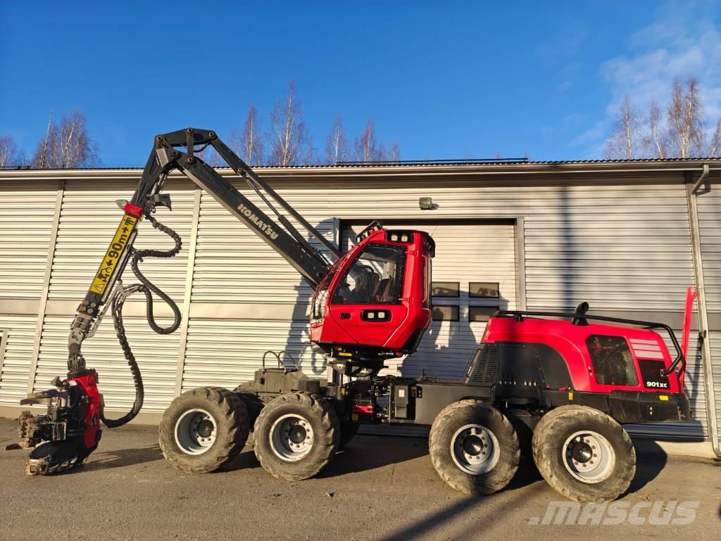 Komatsu 901 XC Harvesterid