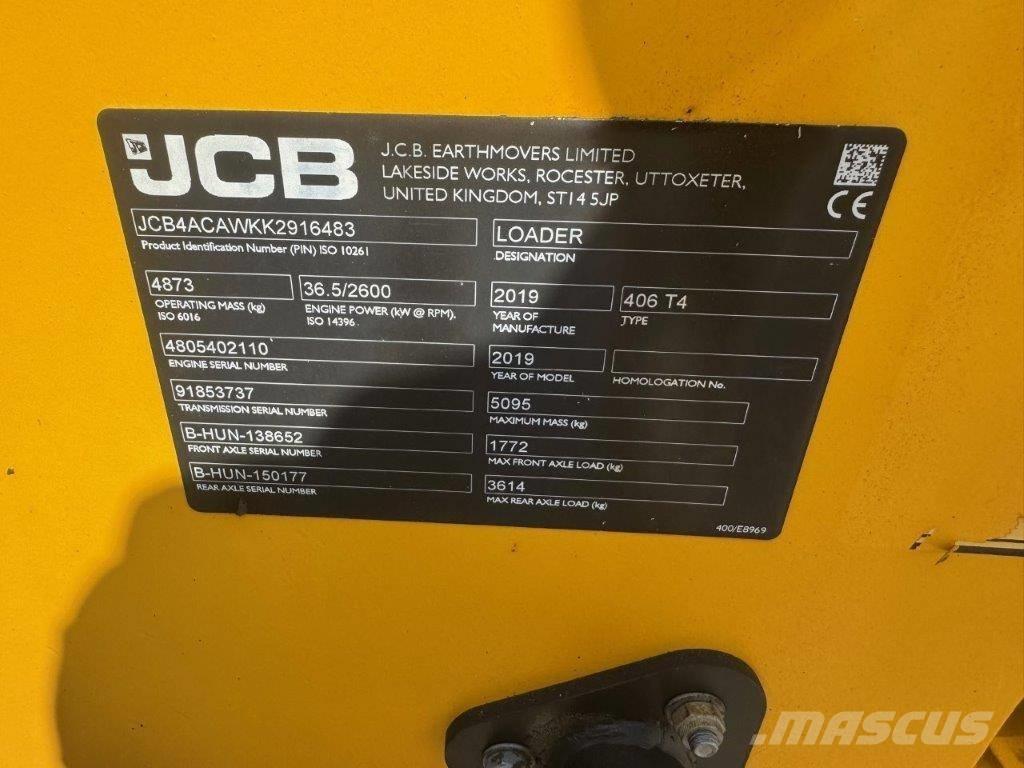 JCB 406 T4 Rataslaadurid