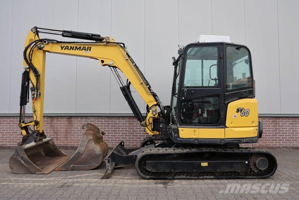 Yanmar SV60 Roomikekskavaatorid