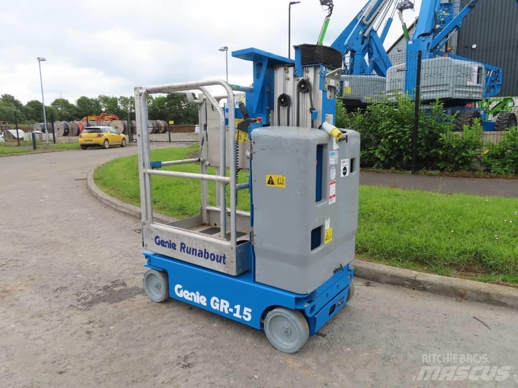 Genie GR 15 Vertikaalsed mast tõstukid