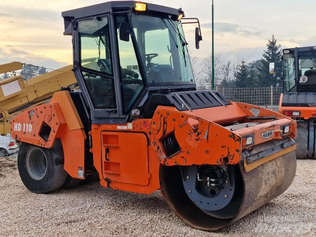 Hamm HD 110 K Pneumorehvidega rullid