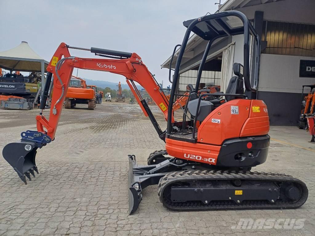 Kubota U 20-3 Miniekskavaatorid < 7 t